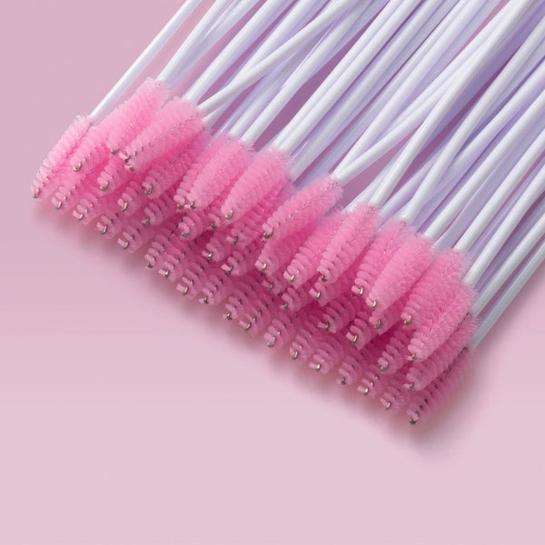  lash tools, lash aftercare, lash mascara brushes, lash extension mascara brushes, eyelash extension brushes, pink mascara brushes