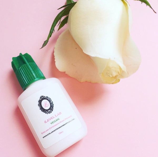 How to apply primer to lash extensions with lash primer