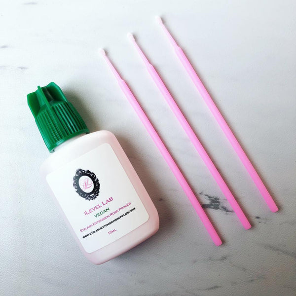 lash primer, lash extension primer, eyelash extension primer, vegan lash primer, gentle lash primer, sensitive lash extensions primer