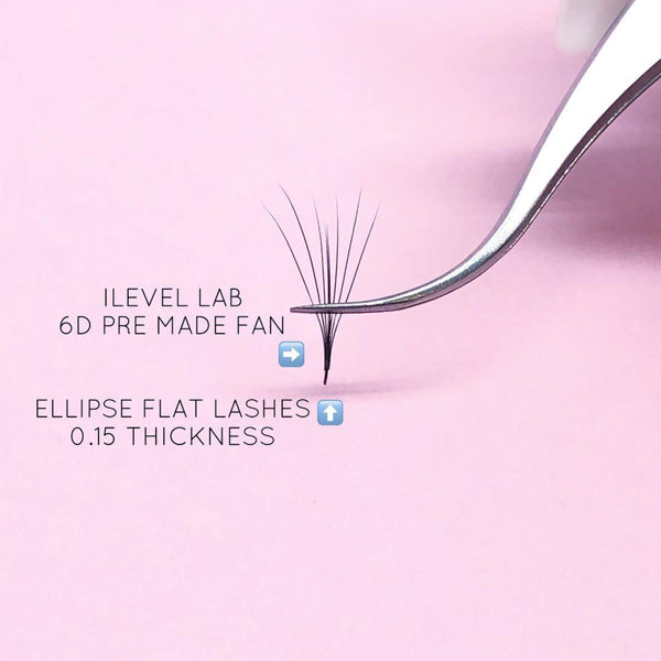 iLevel Lab fans are HAND MADE and perfect for creating beautiful volume sets.