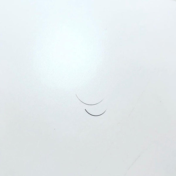 flat lashes are flat and oval-shaped at the base, whereas conventional lashes are rounded. A flat base means a larger, wider surface area, which in turn means the extensions bond more effectively with the natural lashes.