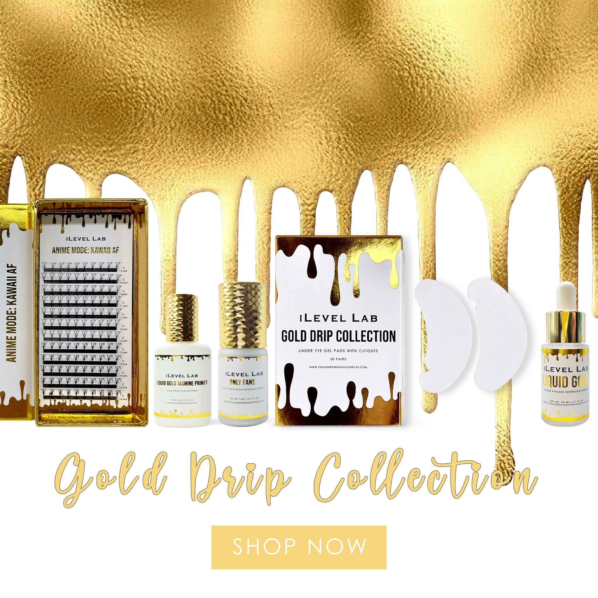 Gold Drip Collection – iLevel Lab