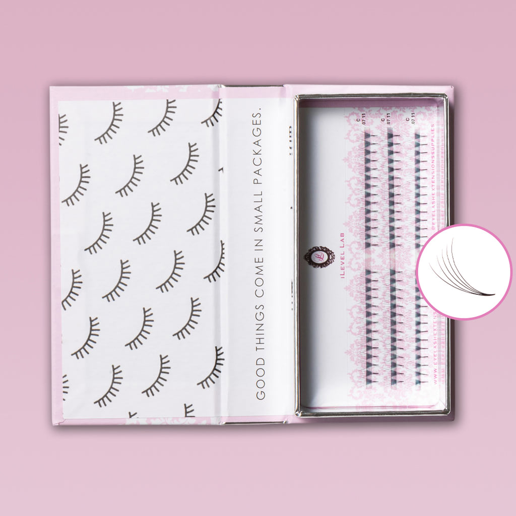 5D RUSSIAN PRE MADE VOLUME LASH FANS – iLevel Lab