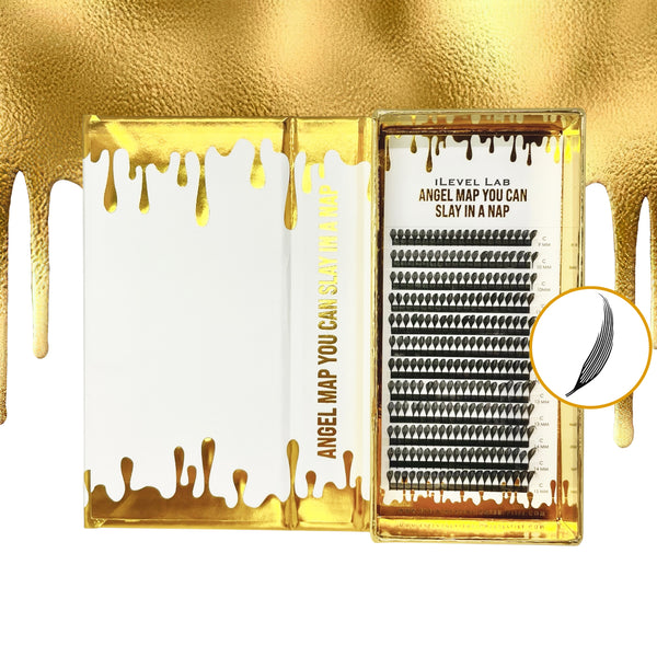 anime lash extensions, split base lash fans, anime eyelash extensions, bold spiky lash extensions, premade lash fans, lash spikes