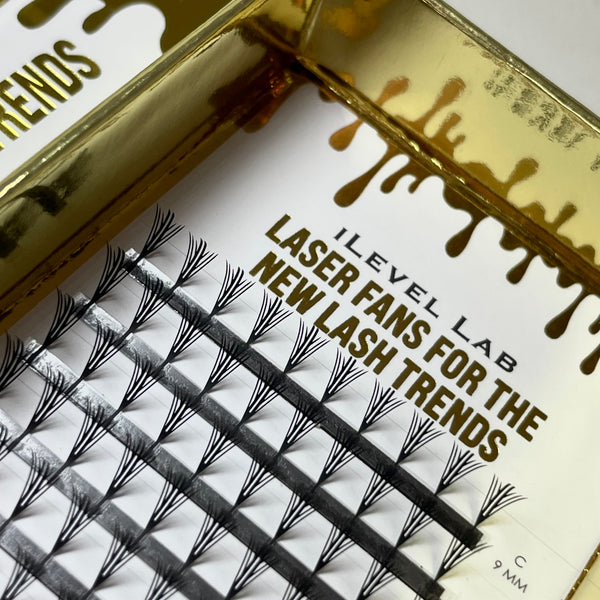 laser fan lashes, anime lashes, anime lash extensions, 3d printed lashes, laser lashes, laser lash extensions, Manga lashes, flower lash extensions, manga style lashes