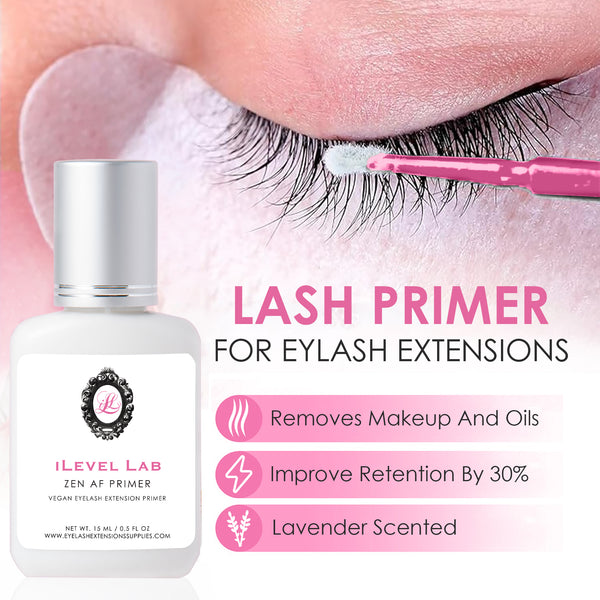 Primer, lash extension Pre-Treatment, lash primer, protein remover, glue aid, super bonder, lash extensions primer, lash extension primer, lavender scented primer, eyelash extension primer
