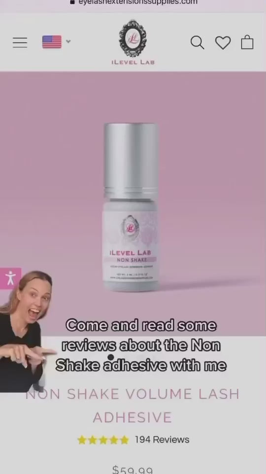 NON SHAKE VOLUME LASH ADHESIVE iLevel Lab