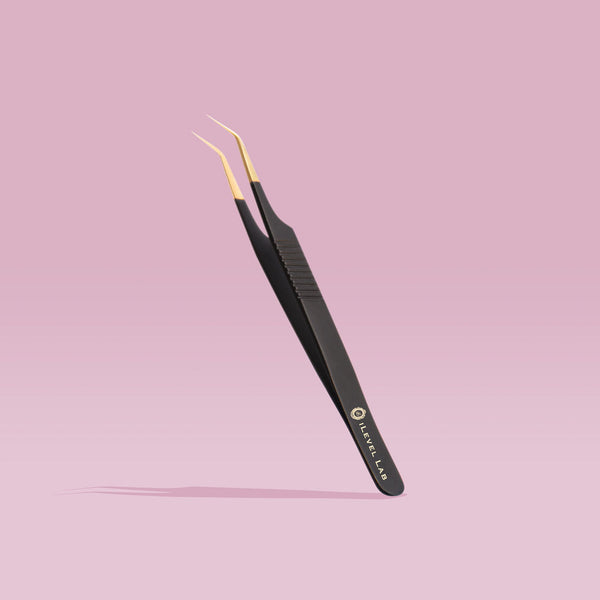 LASH ISOLATION TWEEZER, VOLUME LASH PICK UP, LASH EXTENSION TWEEZERS, HAND MADE TWEEZERS, HAND TESTED TWEEZERS, CLASSIC LASH APPLICATION TWEEZERS, THE DON TWEEZER, isolation tweezer