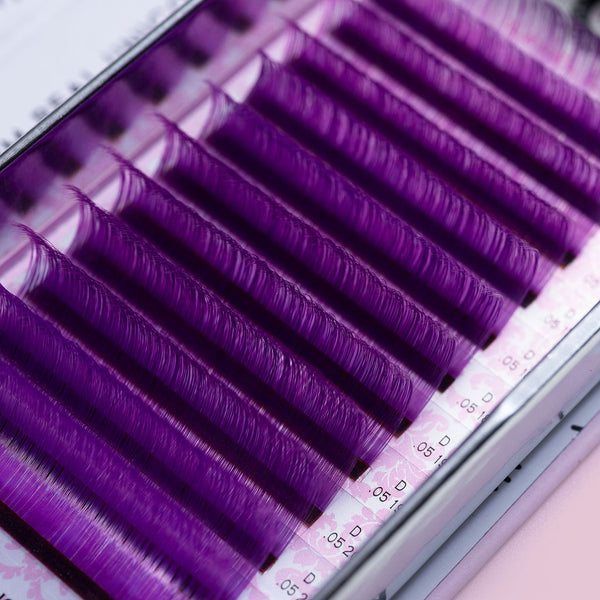 purple color lashes, purple lash extensions, purple color eyelash extensions, purple eyelash extensions, purple colour eyelashes, purple colour lash extensions, purple colour lashes, PURPLE LASHES