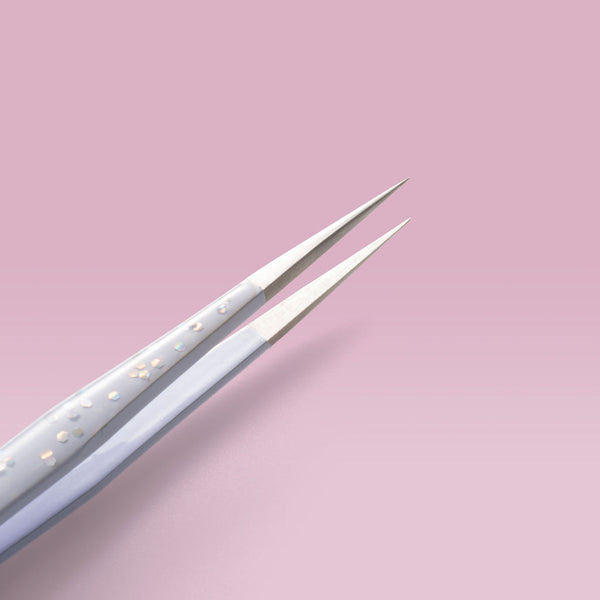 super thin lash tweezers, thin tweezers, lash extension tweezers, eyelash extension tweezers, straight lash extension tweezer, straight eyelash extension tweezers, isolation lash tweezers, classic lash pick up tweezers, eyelash extension removal tweezers