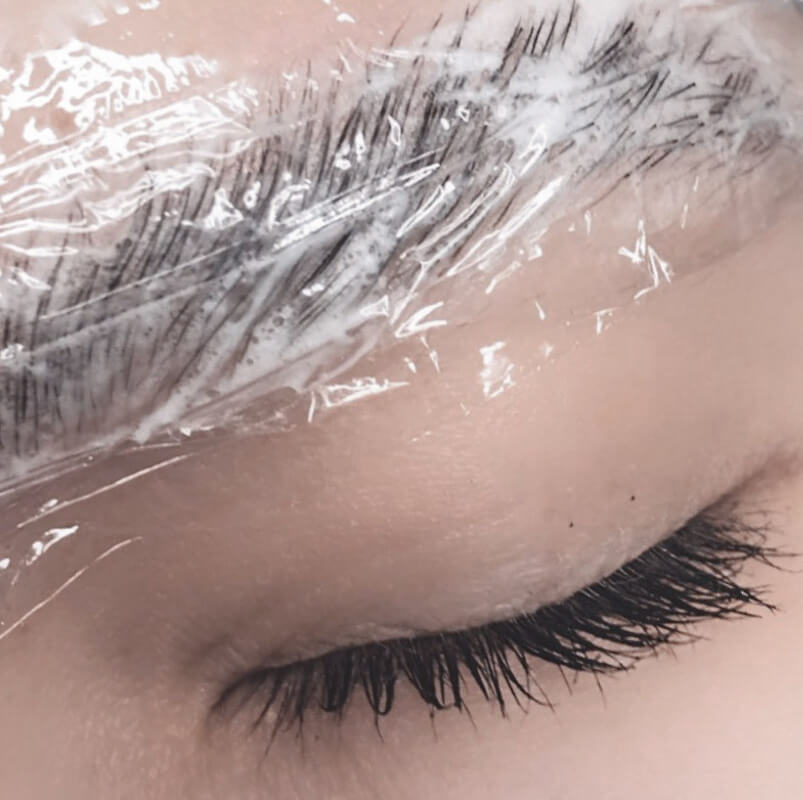 GladGirl Lashlift and Brow Lamination Processing Cling Wrap